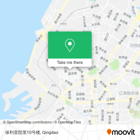 保利里院里10号楼 map