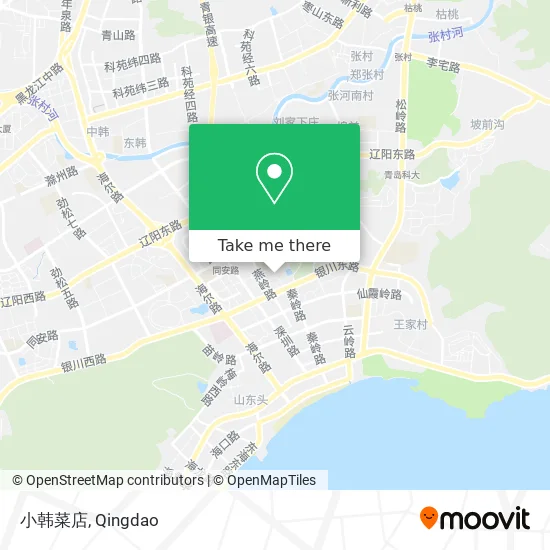 小韩菜店 map