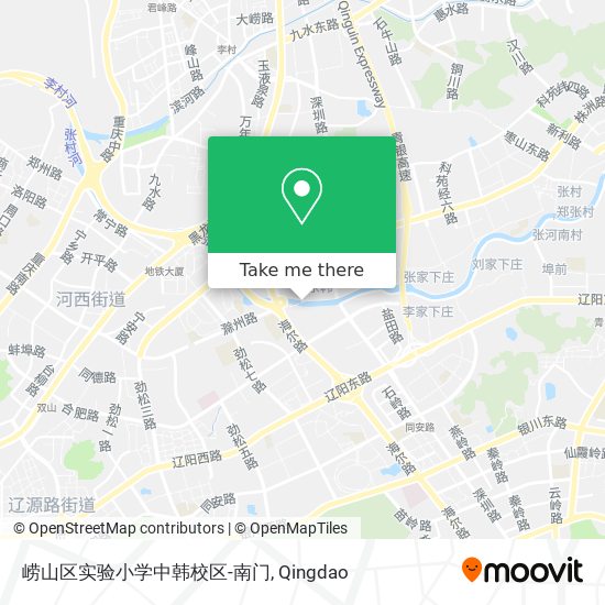 崂山区实验小学中韩校区-南门 map