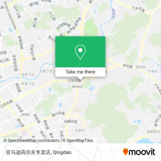 亚马逊高尔夫专卖店 map