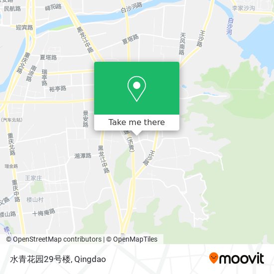 水青花园29号楼 map