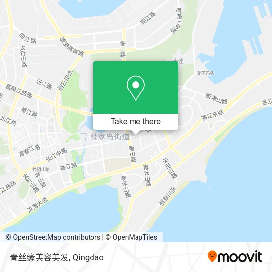 青丝缘美容美发 map