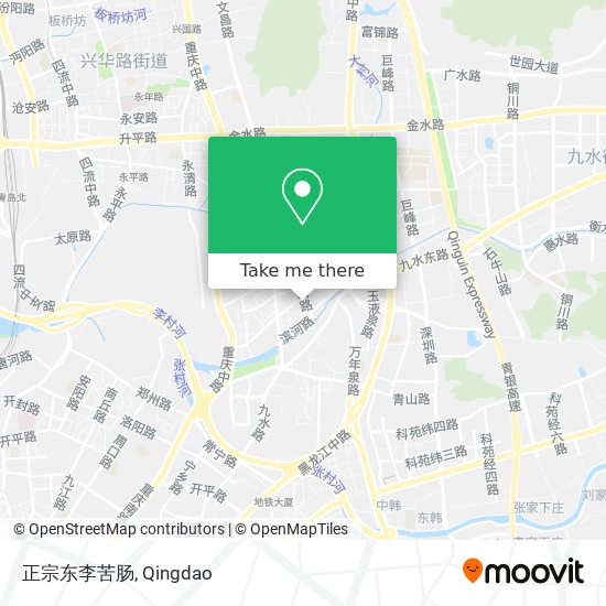 正宗东李苦肠 map