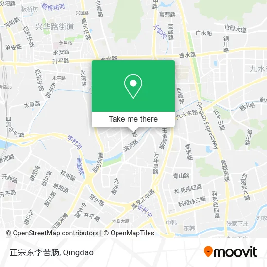 正宗东李苦肠 map