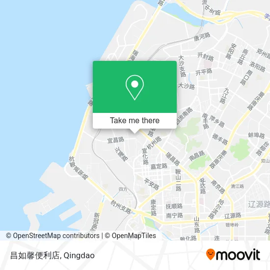 昌如馨便利店 map