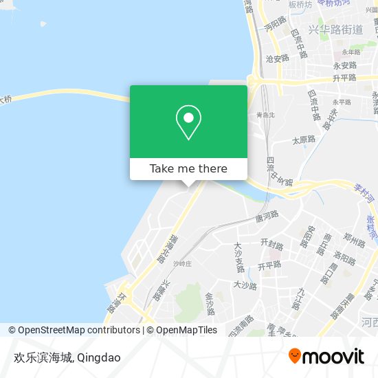 欢乐滨海城 map
