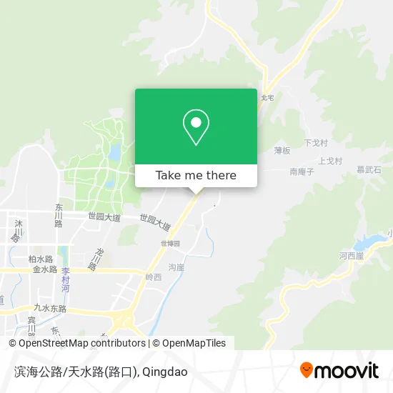 滨海公路/天水路(路口) map