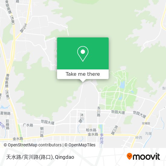 天水路/宾川路(路口) map