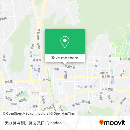 天水路与铜川路交叉口 map