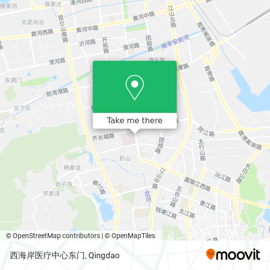 西海岸医疗中心东门 map