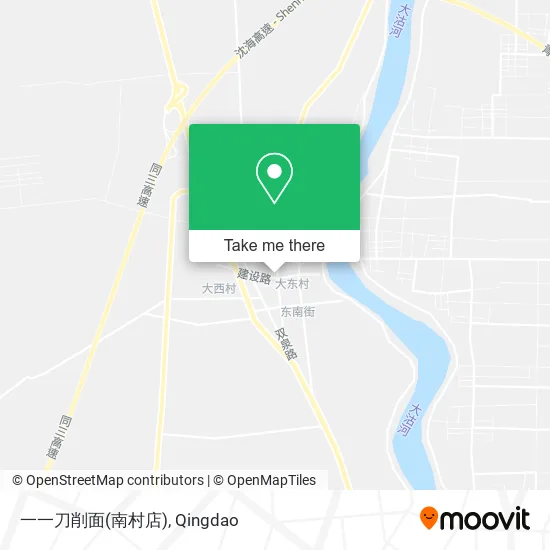 一一刀削面(南村店) map
