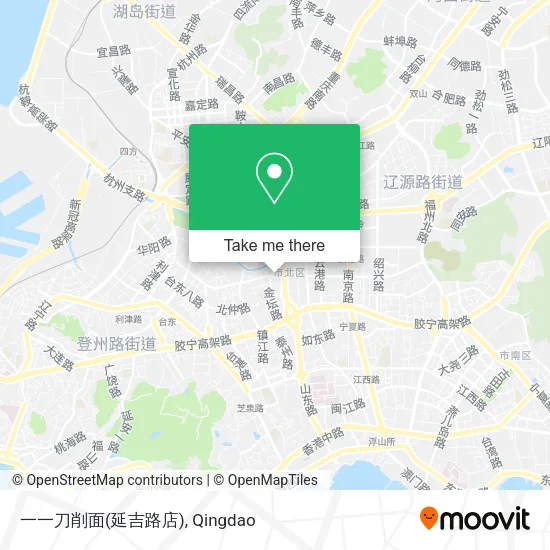 一一刀削面(延吉路店) map