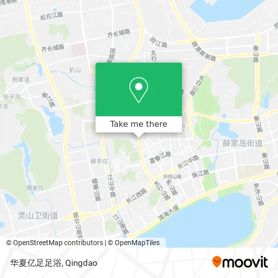 华夏亿足足浴 map