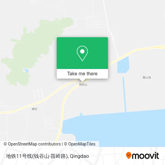 地铁11号线(钱谷山-苗岭路) map