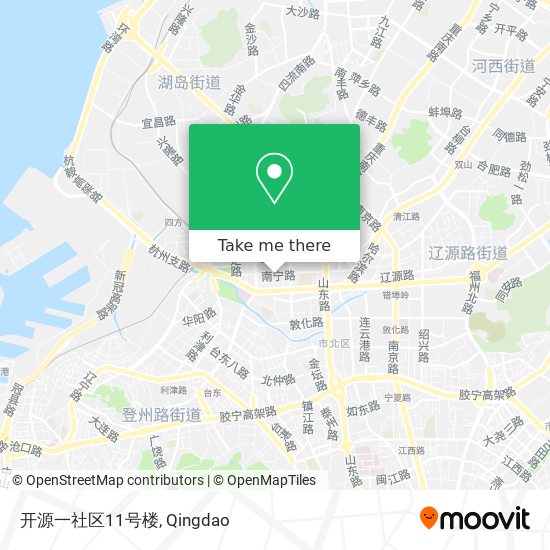 开源一社区11号楼 map