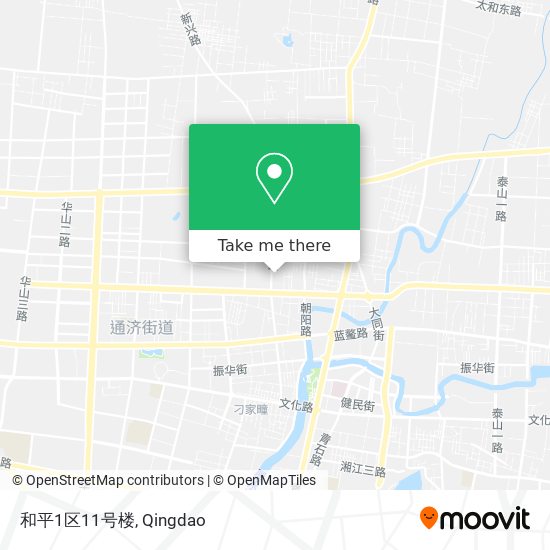 和平1区11号楼 map