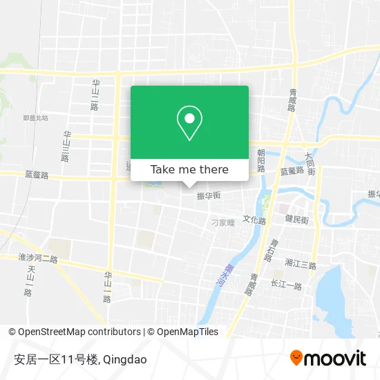 安居一区11号楼 map