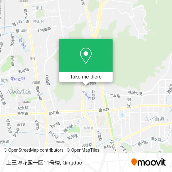 上王埠花园一区11号楼 map