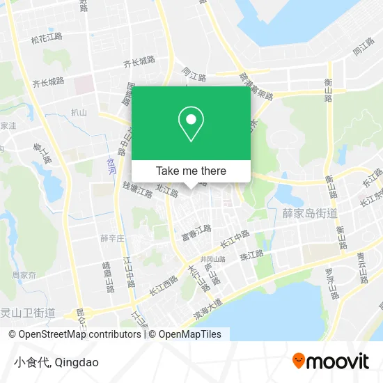 小食代 map