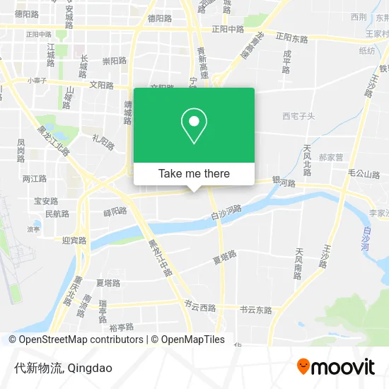 代新物流 map