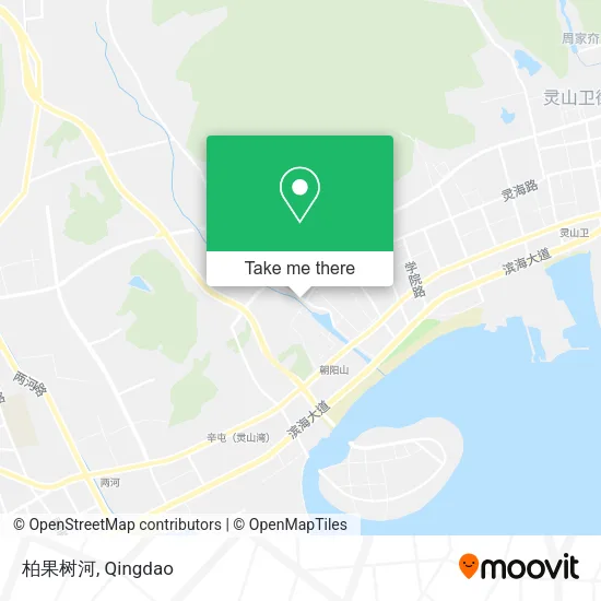 柏果树河 map