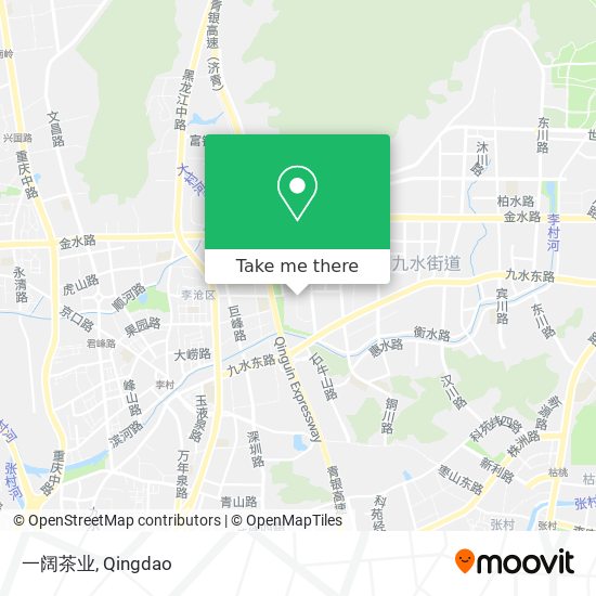 一阔茶业 map