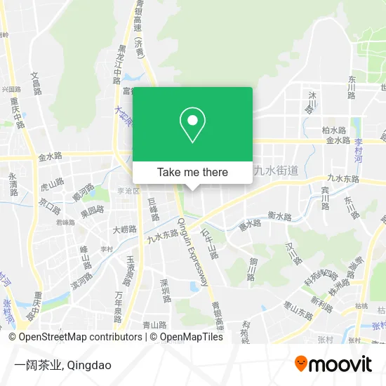 一阔茶业 map