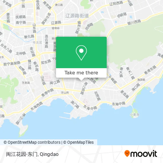 闽江花园-东门 map