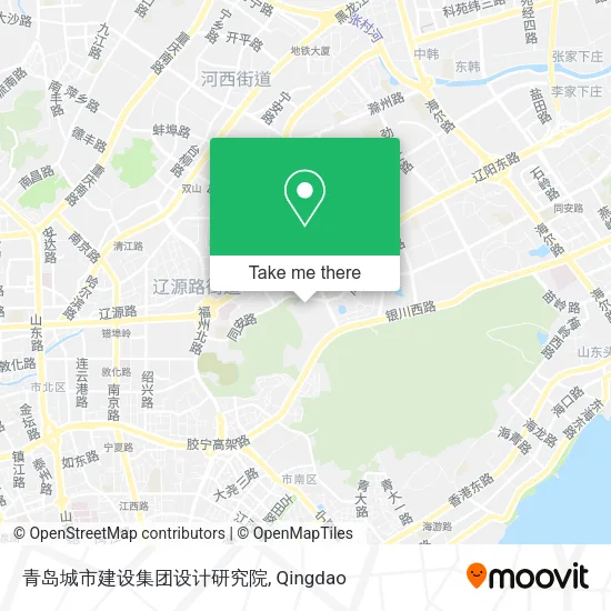 青岛城市建设集团设计研究院 map