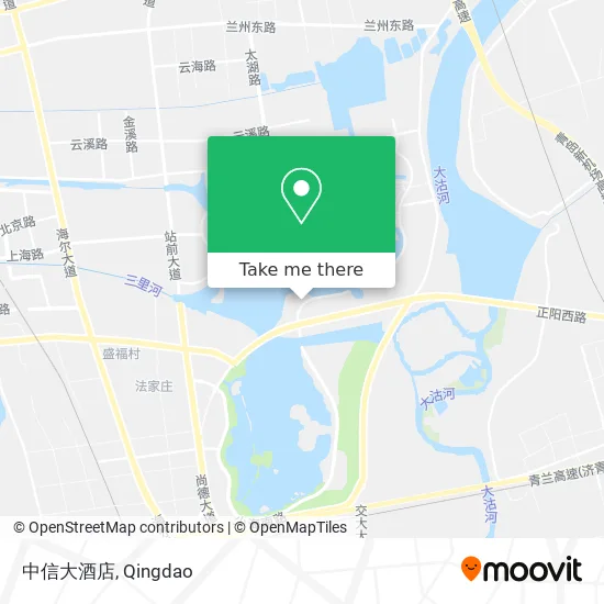中信大酒店 map