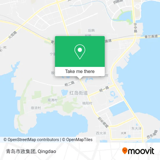青岛市政集团 map