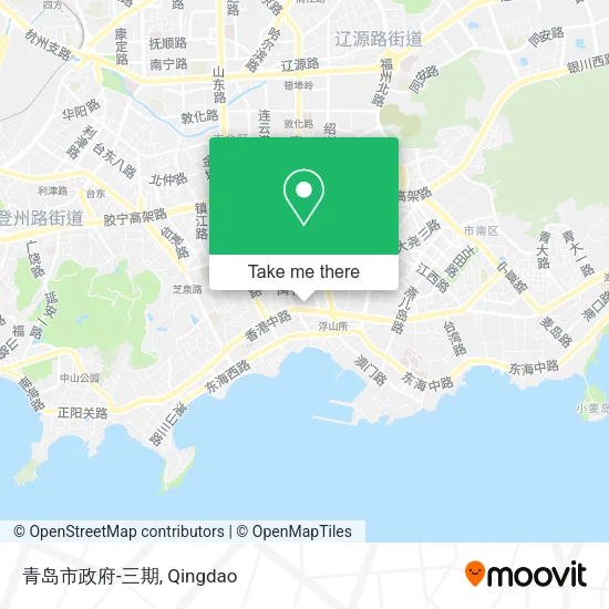 青岛市政府-三期 map