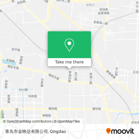 青岛市金映达有限公司 map