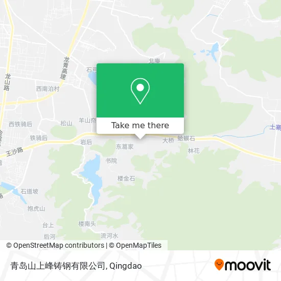 青岛山上峰铸钢有限公司 map