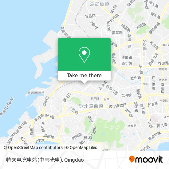特来电充电站(中韦光电) map
