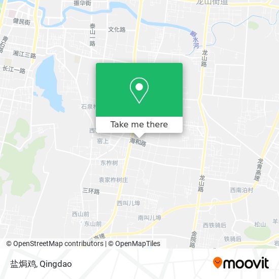 盐焗鸡 map