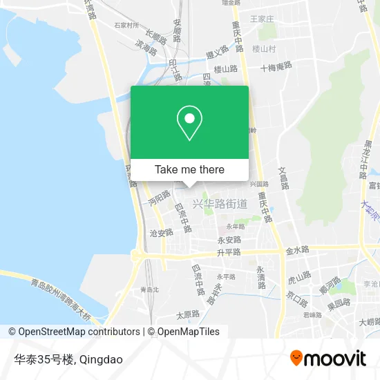 华泰35号楼 map