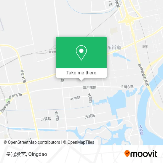 皇冠发艺 map