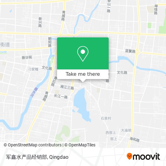 军鑫水产品经销部 map