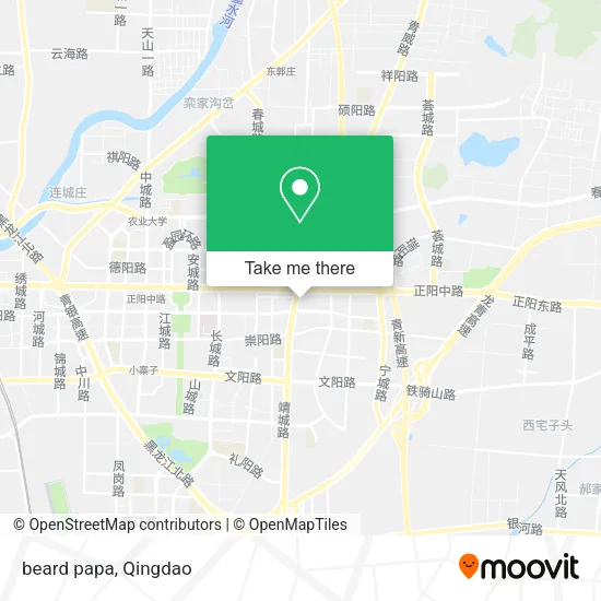 beard papa map