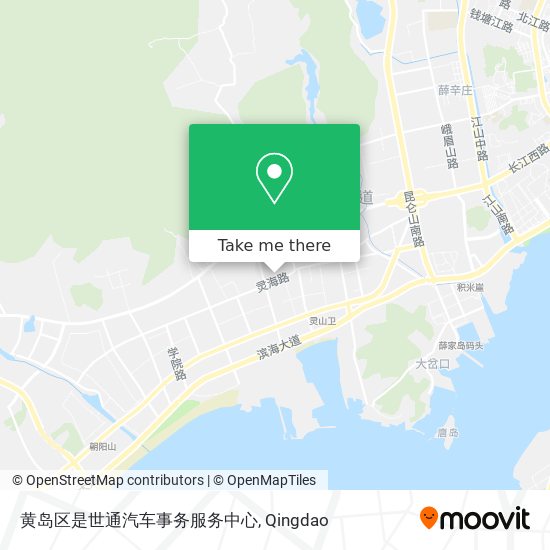 黄岛区是世通汽车事务服务中心 map