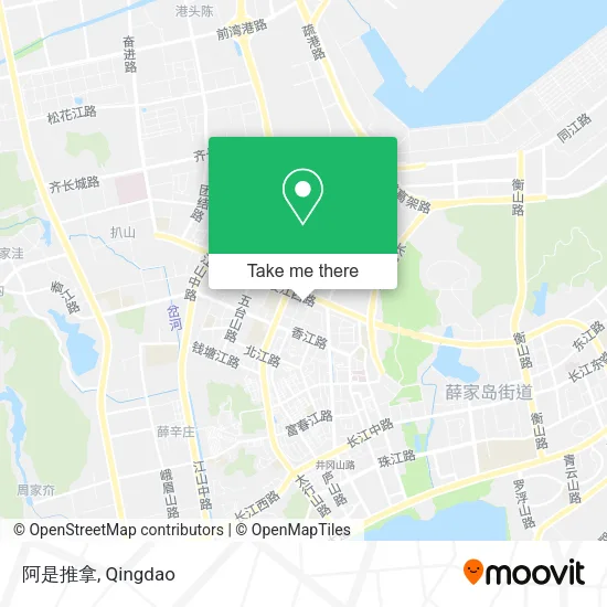 阿是推拿 map