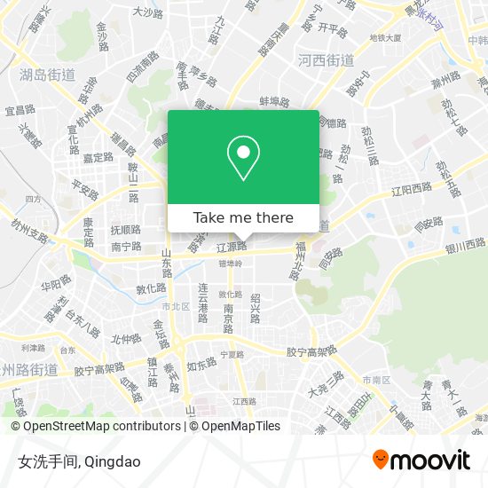 女洗手间 map