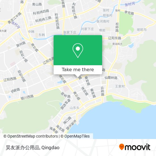 昊友派办公用品 map