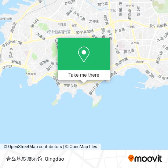 青岛地铁展示馆 map