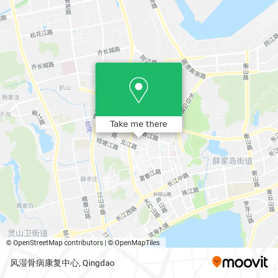 风湿骨病康复中心 map