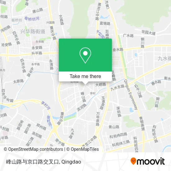 峰山路与京口路交叉口 map