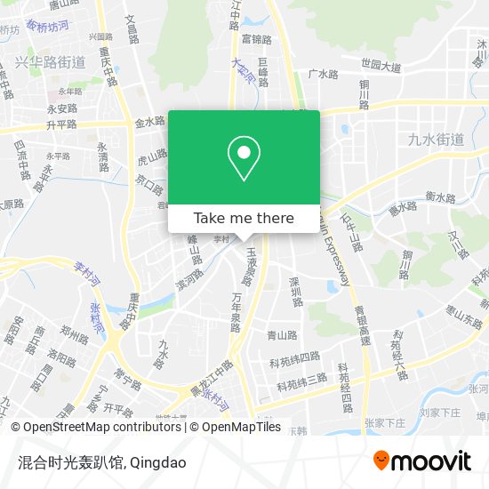 混合时光轰趴馆 map