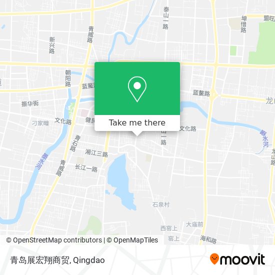 青岛展宏翔商贸 map