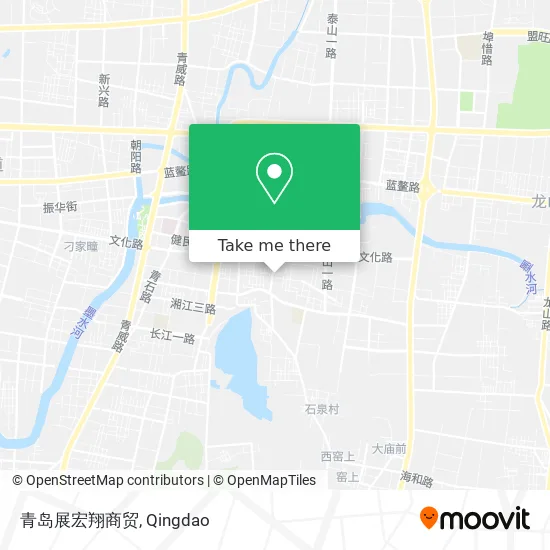 青岛展宏翔商贸 map